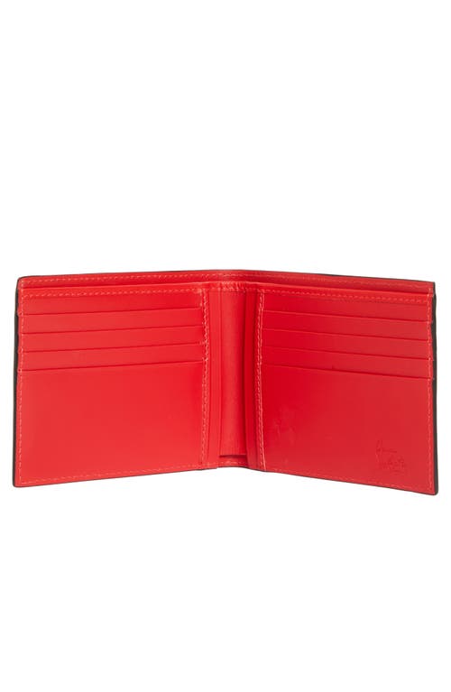 Christian Louboutin Funky Studded Leather Bifold Wallet