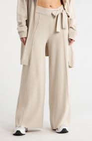 NYDJ Pintuck Knit Wide Leg Pants
