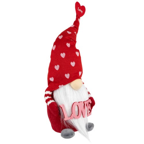 Northlight Hearts And Love Valentine's Day Gnome In Red