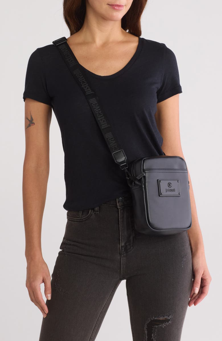 Just Cavalli Tiger Crossbody Bag, Alternate, color,