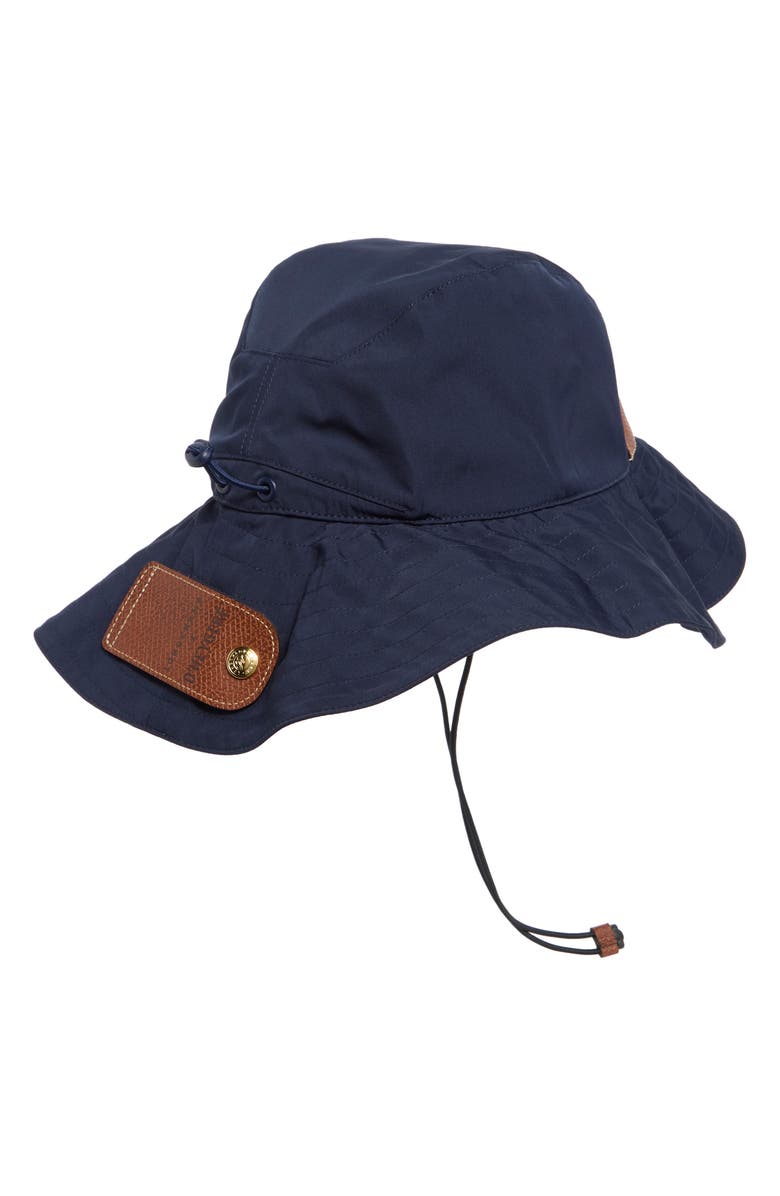 Longchamp Packable Wide Brim Hat, Alternate, color, 