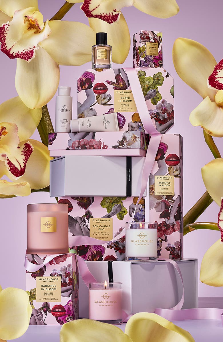 Glasshouse Fragrances Radiance in Bloom Reed Diffuser, Alternate, color, Pink