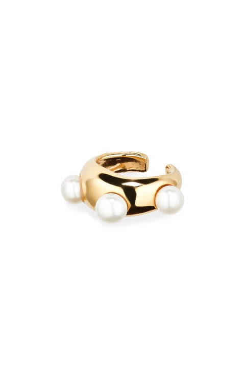 Grosso Cultured Pearl Ear Cuff