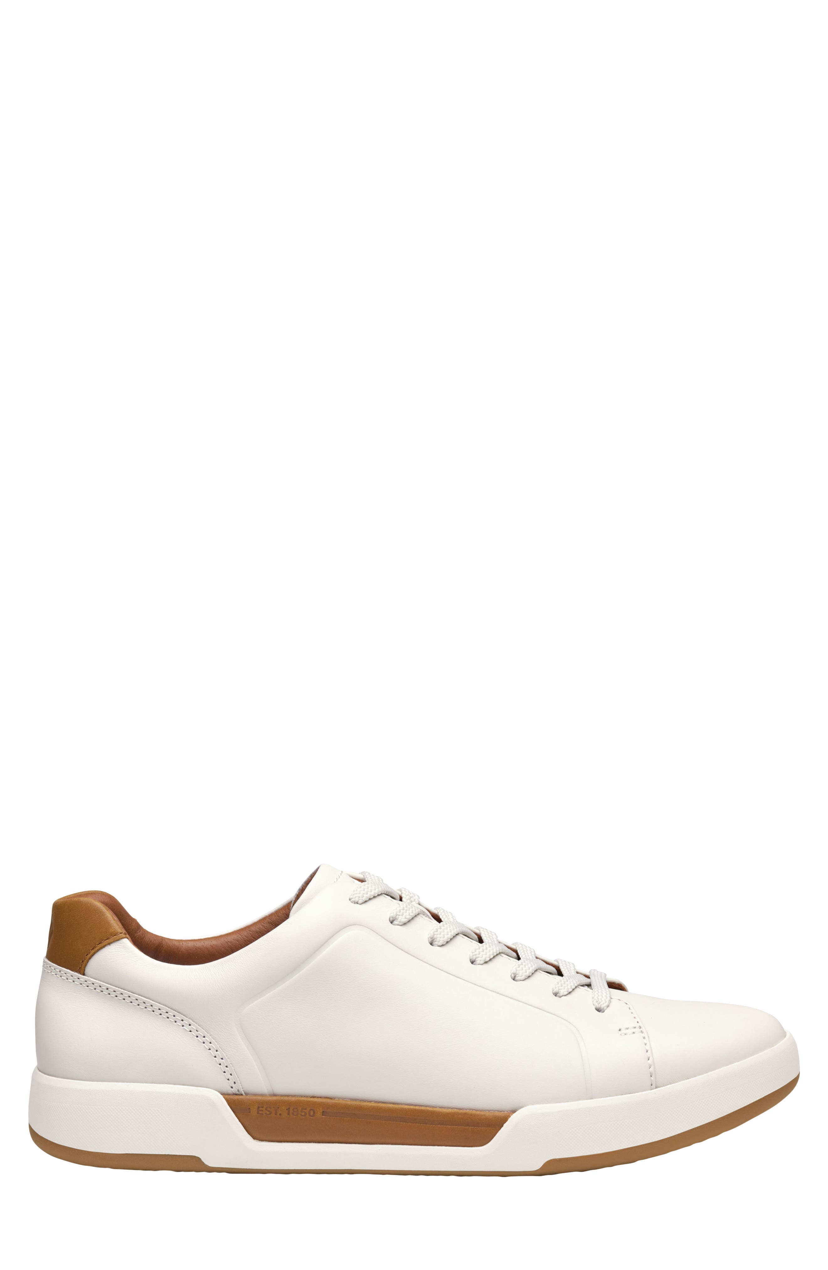 Kendall Anson Lace to Toe Sneaker, Alternate, color, WHITE FULL GRAIN