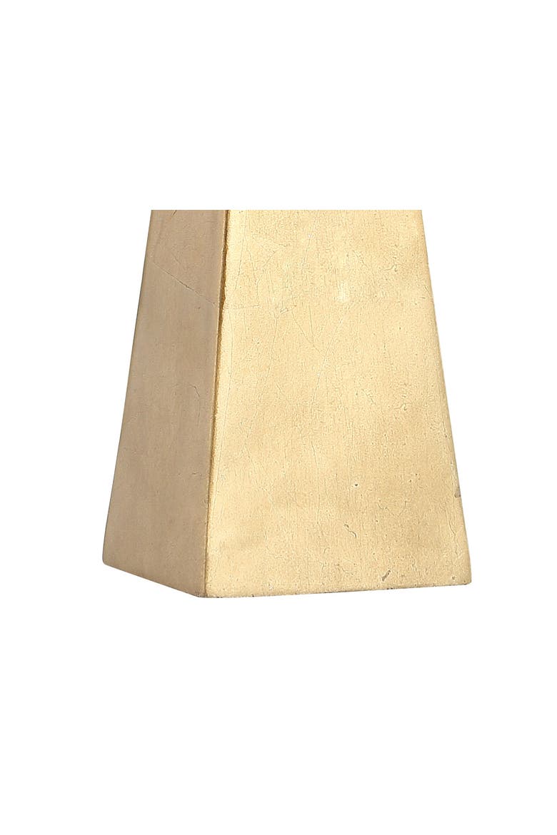 Owen Contemporary Resin LED Table Lamp, Alternate, color, Gold leaf