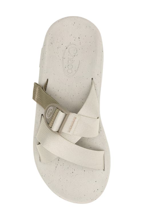 Chaco Cushz Slide Sandal In Silt