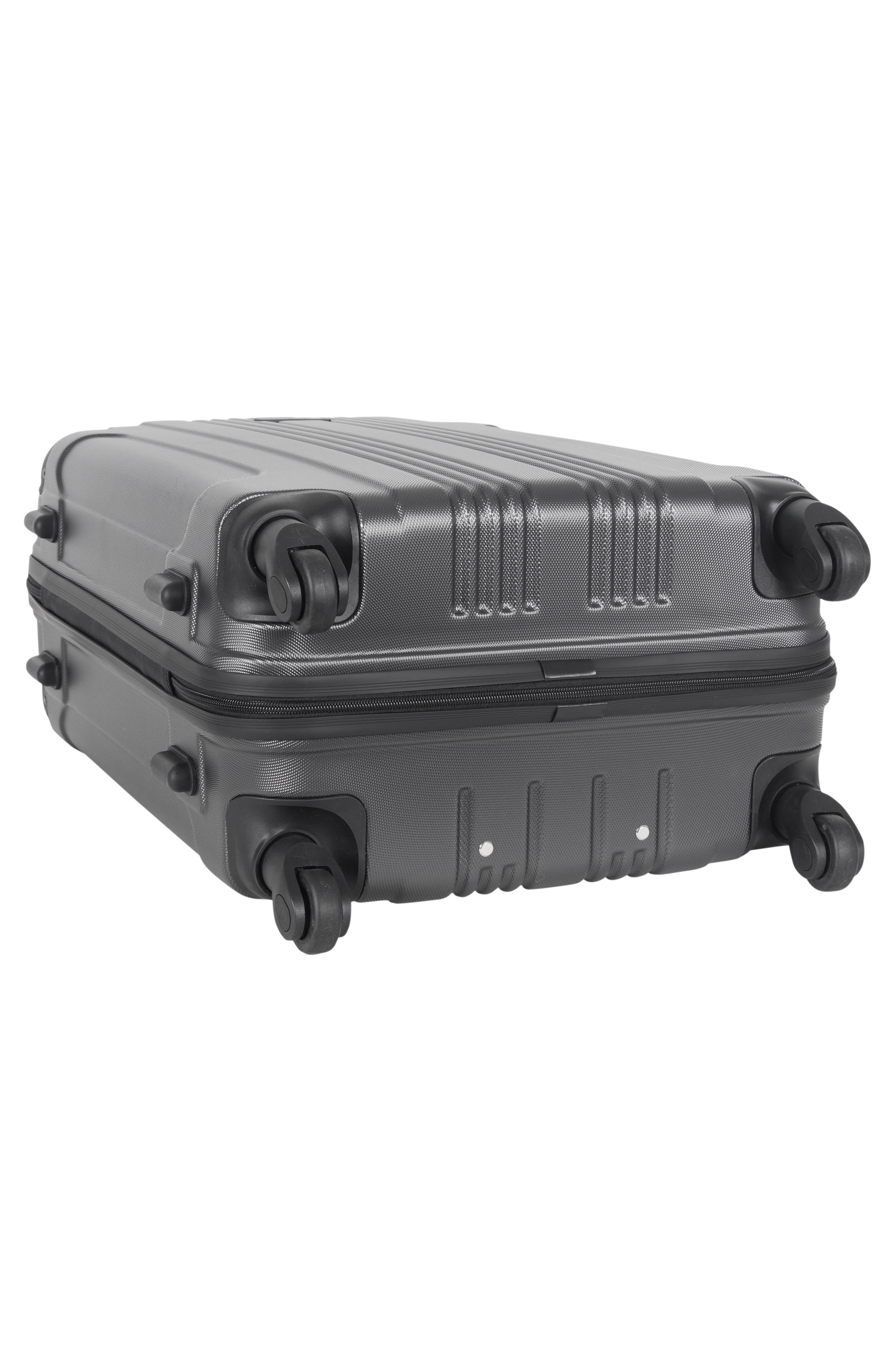 Kenneth Cole Reaction Out of Bounds 24-Inch Hardside Spinner Luggage, Alternate, color, Charcoal