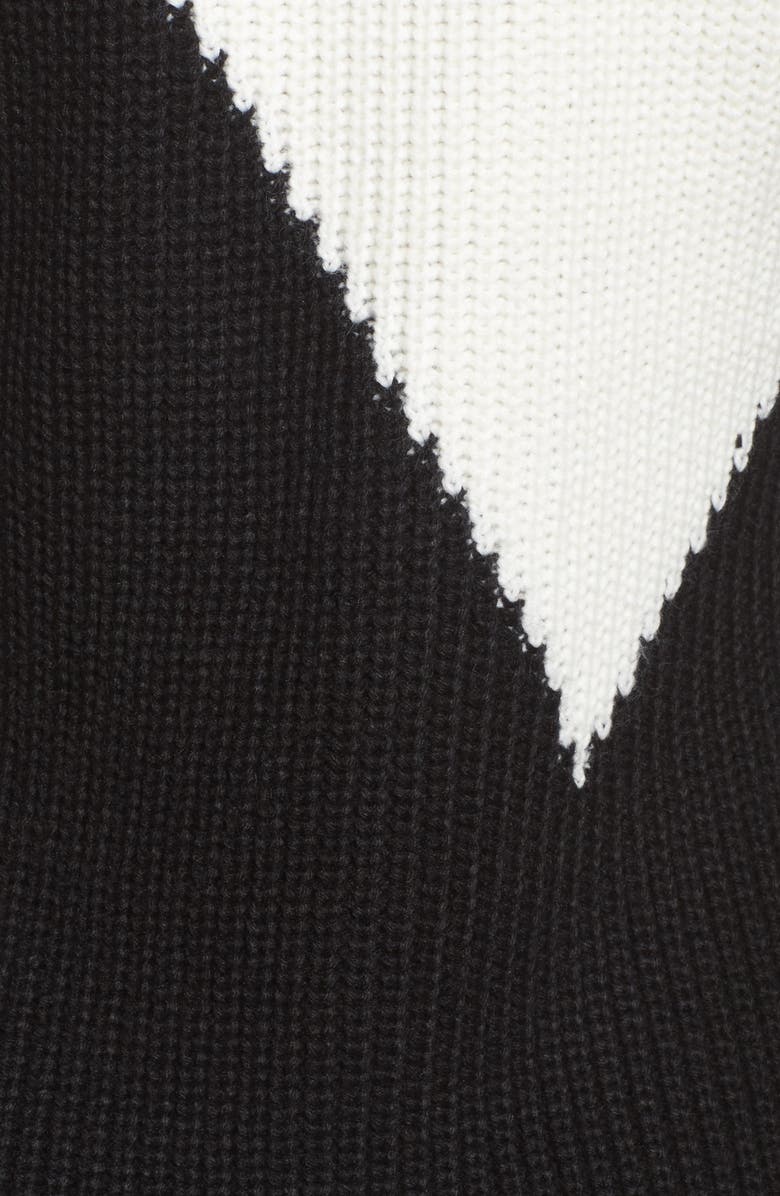 Vince Camuto Colorblock Sweater Dress, Alternate, color,