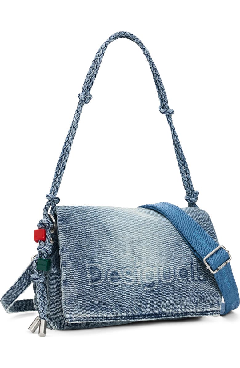 Desigual Denim Crossbody Bag, Alternate, color,