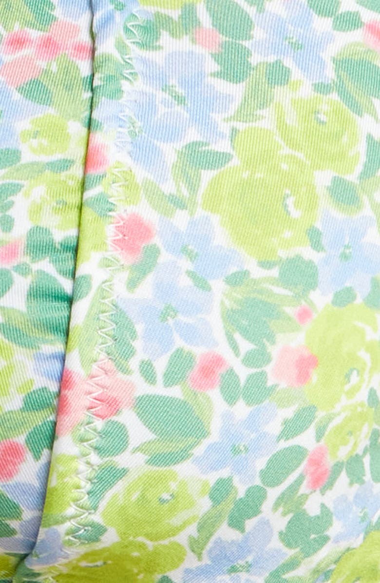 YELLOW THE LABEL Knox Lace Trim Bikini Top, Alternate, color, 