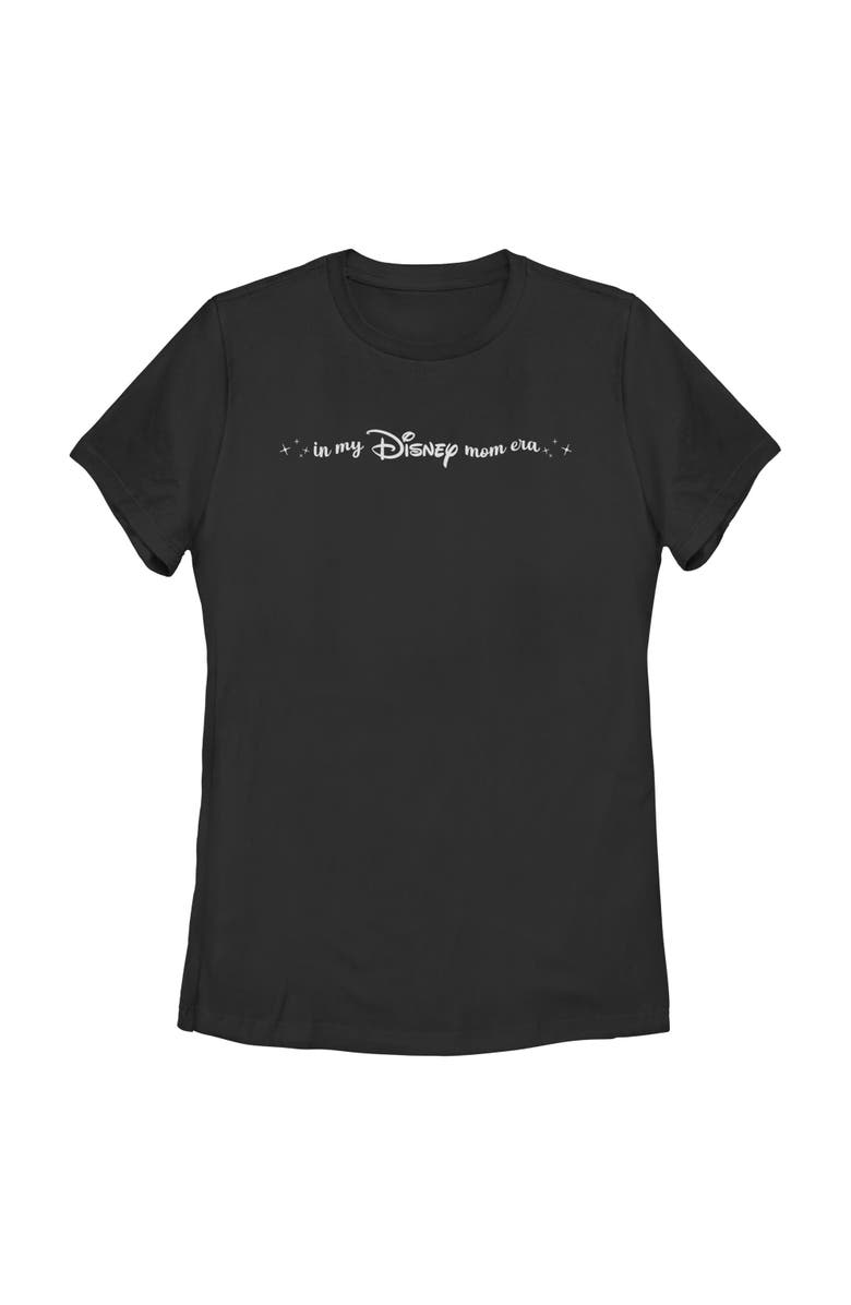 Disney Women's Disney In My Sparkly Mom Era  Graphic T-Shirt, Main, color, Black