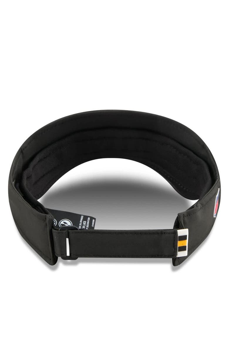 New Era Men's New Era Black Pittsburgh Steelers 2025 Sideline  Visor, Alternate, color, Black