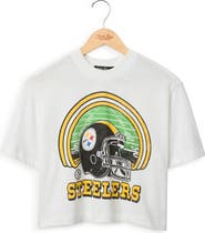 Junk Food Steelers Game Time Graphic Cropped T-Shirt