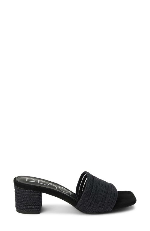 Beach By Matisse Grenada Slide Sandal In Black
