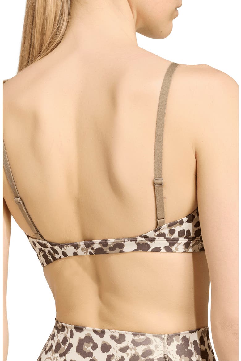 Low Impact Sports Bra, Alternate, color, LINEN/ KHAKI SIX/ BROWN