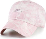 '47 Women's '47 Pink Seattle Seahawks  Gardenia Clean Up Adjustable Hat