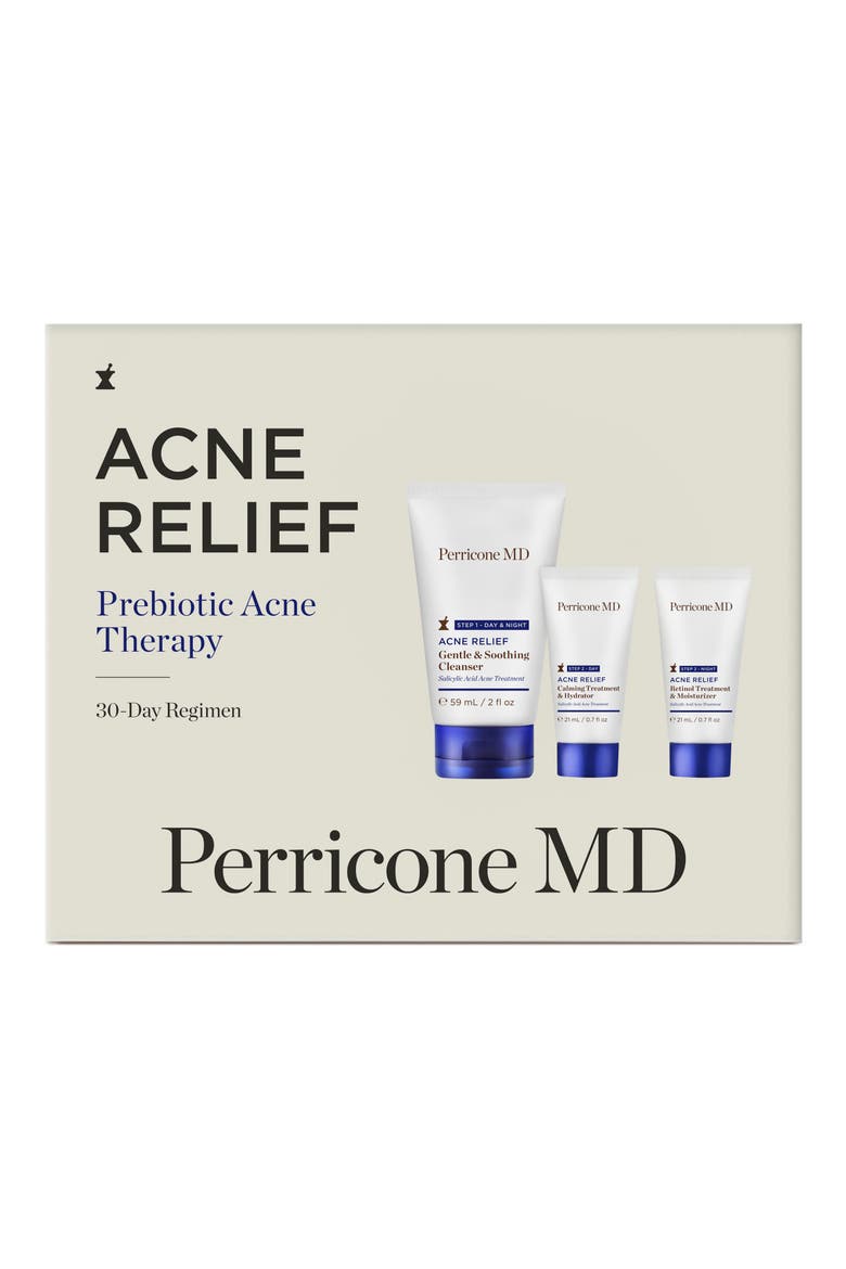 Acne Relief Prebiotic Acne Therapy 30-Day Set, Main, color, NO COLOR