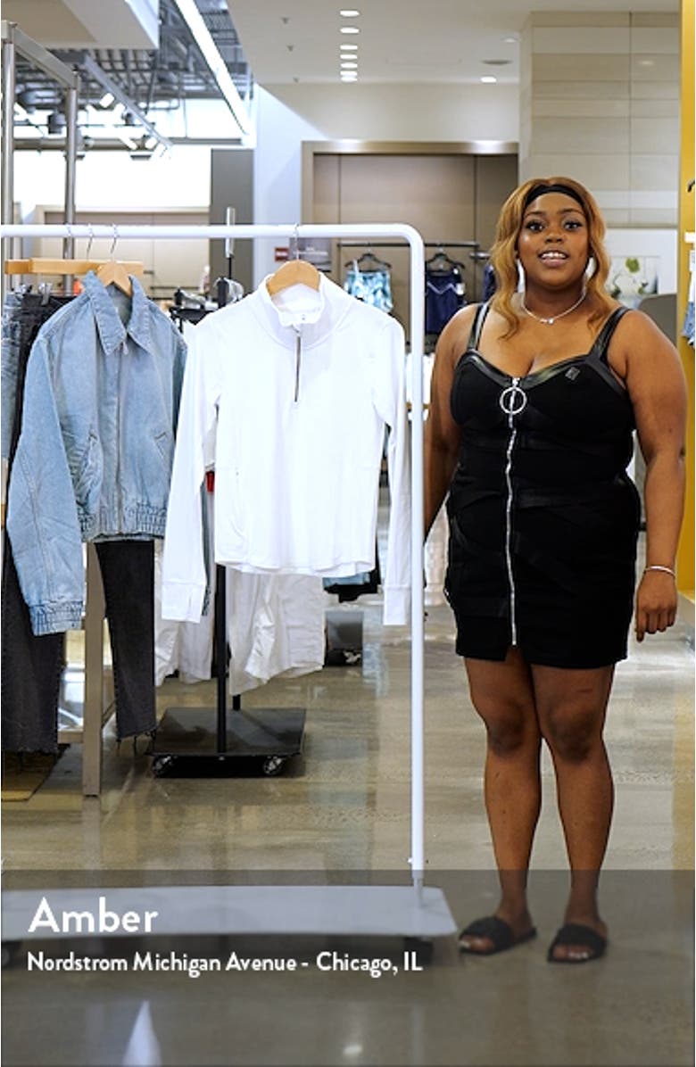 Course to Court Long Sleeve Quarter Zip Top, sales video thumbnail