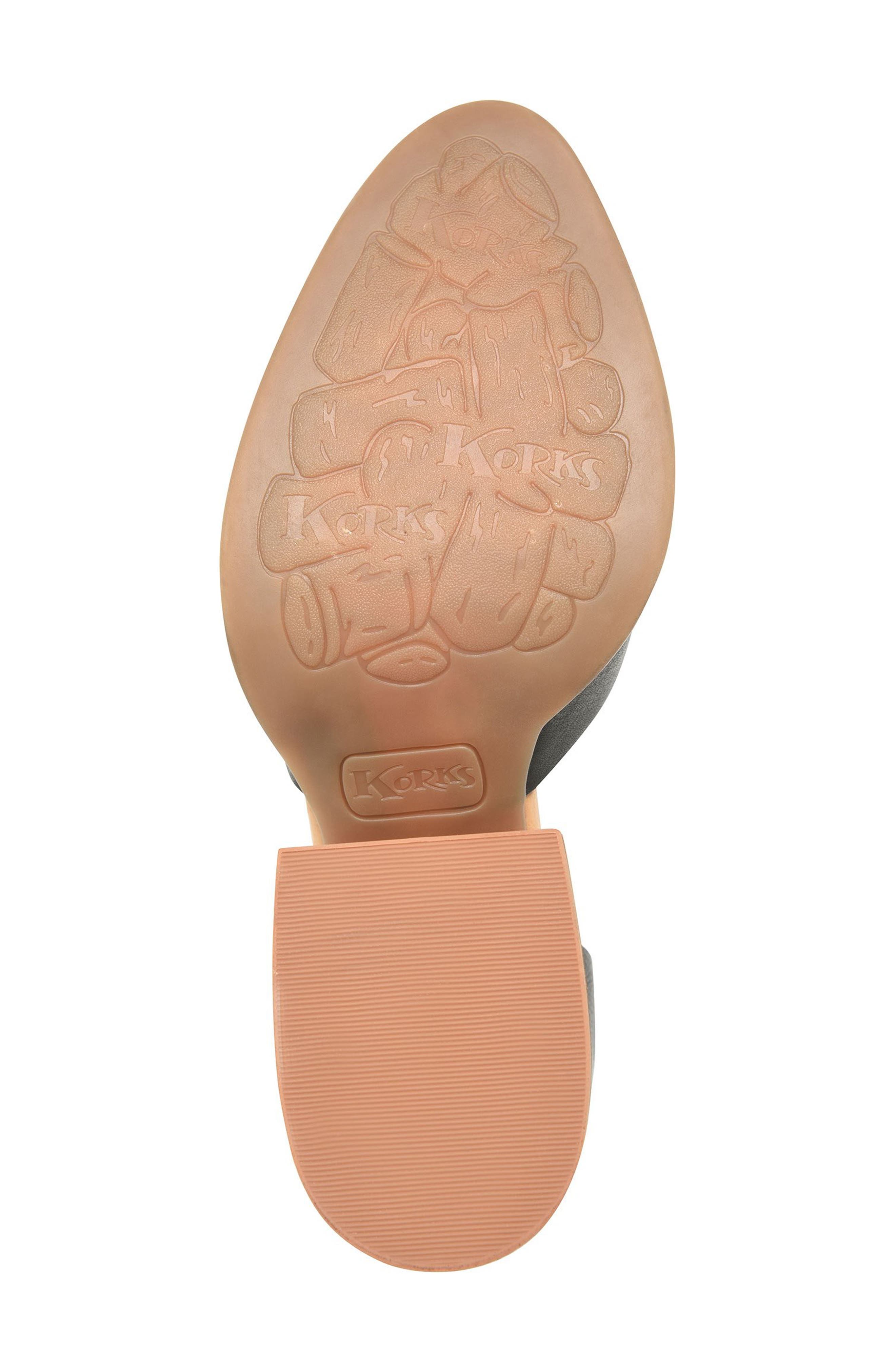 KORKS Sabring Slingback Strap, Alternate, color, Black