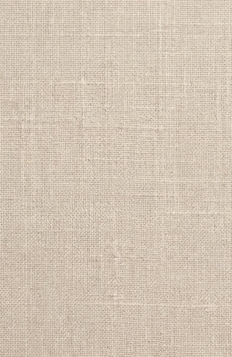 Modenaire Linen Three-Piece Blazer Vest & Tailored Shorts Set, Alternate, color, Light Beige