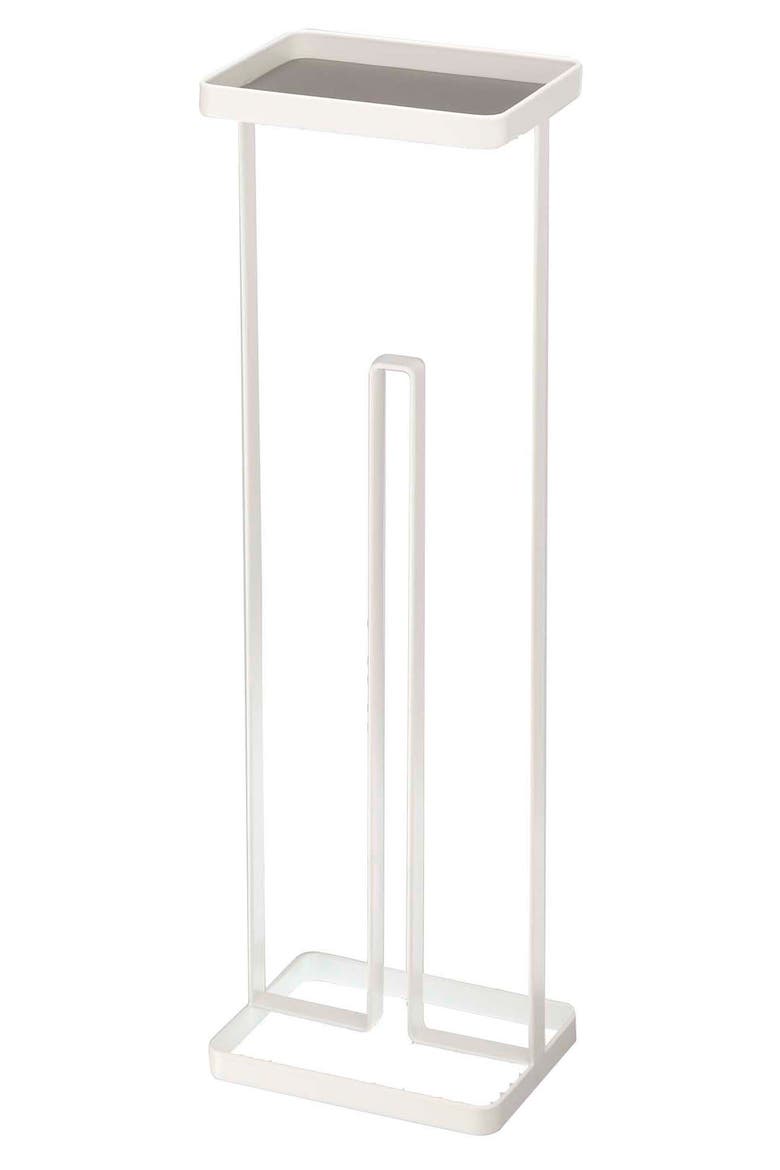 Toilet Paper Stand, Alternate, color, WHITE