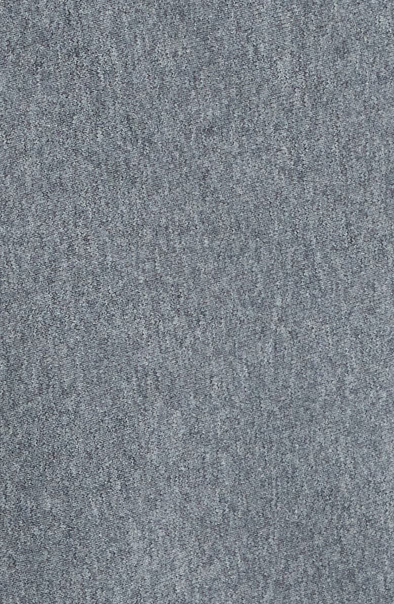 Peter Millar Brevard Performance Flannel Five-Pocket Pants, Alternate, color, Charcoal