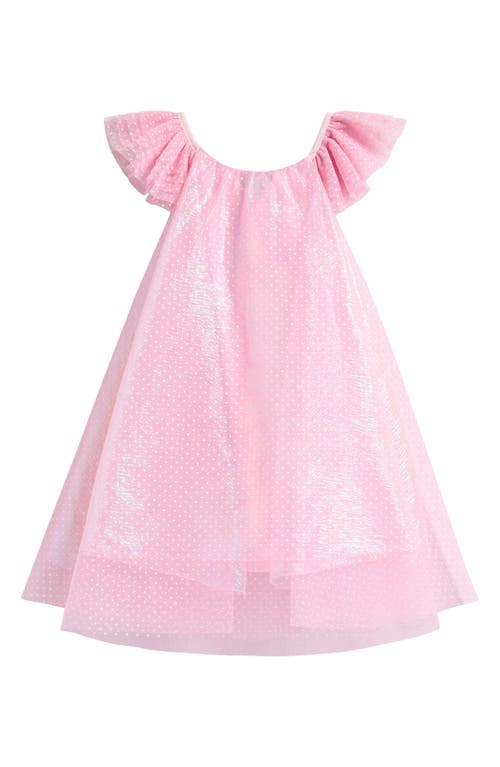 Shop Ava & Yelly Kids' Irridescent Trapeze Party Dress