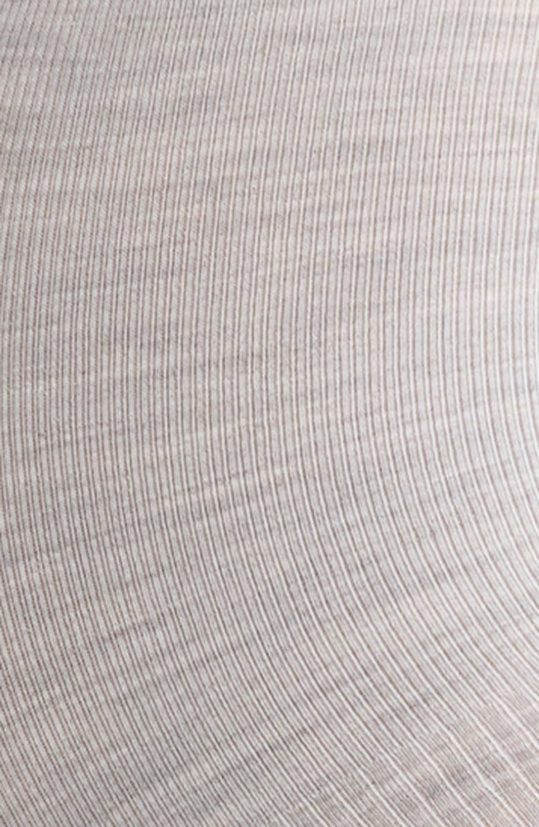 Nordstrom Rib Sweater Tights, Alternate, color, Grey Heather