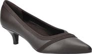 EASY STREET Maye Pointed Toe Kitten Heel Pump