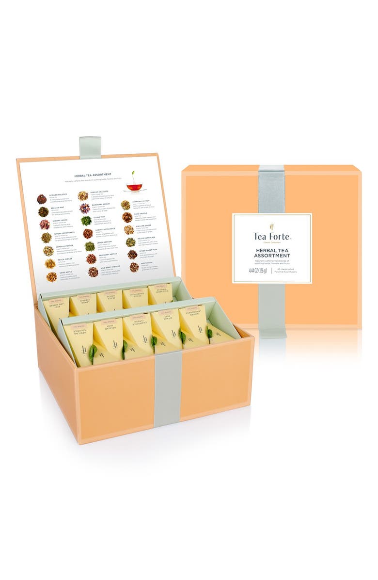 Tea Forté 'Classic Collection' Assorted Herbal Tea Infuser Chest, Main, color, 