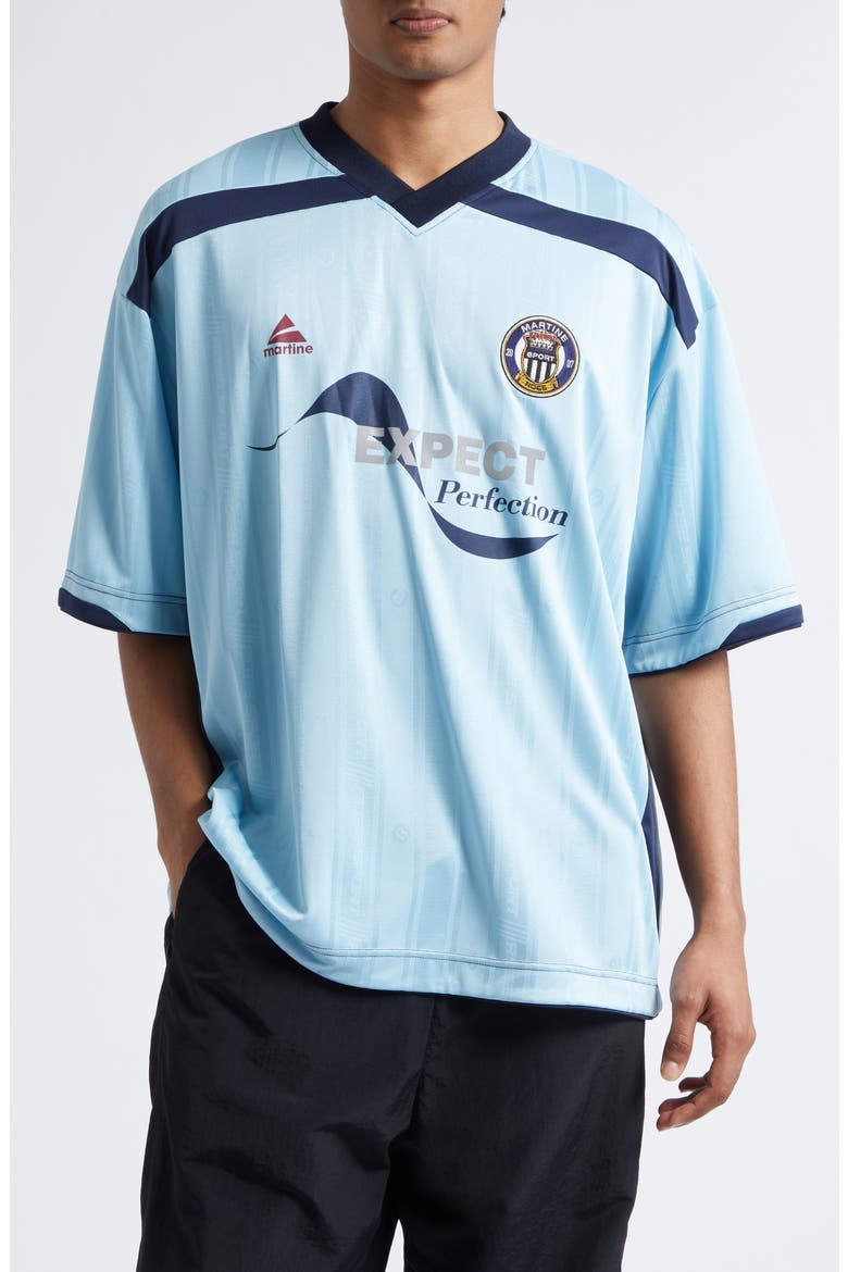 Oversize Soccer Jersey, Main, color, BLUE LIGHT