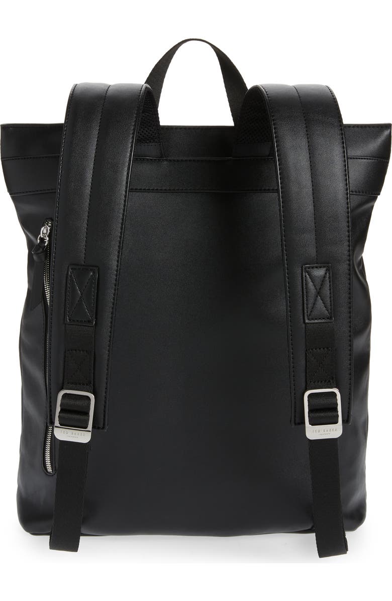 Ted Baker London Faux Leather Backpack, Alternate, color,