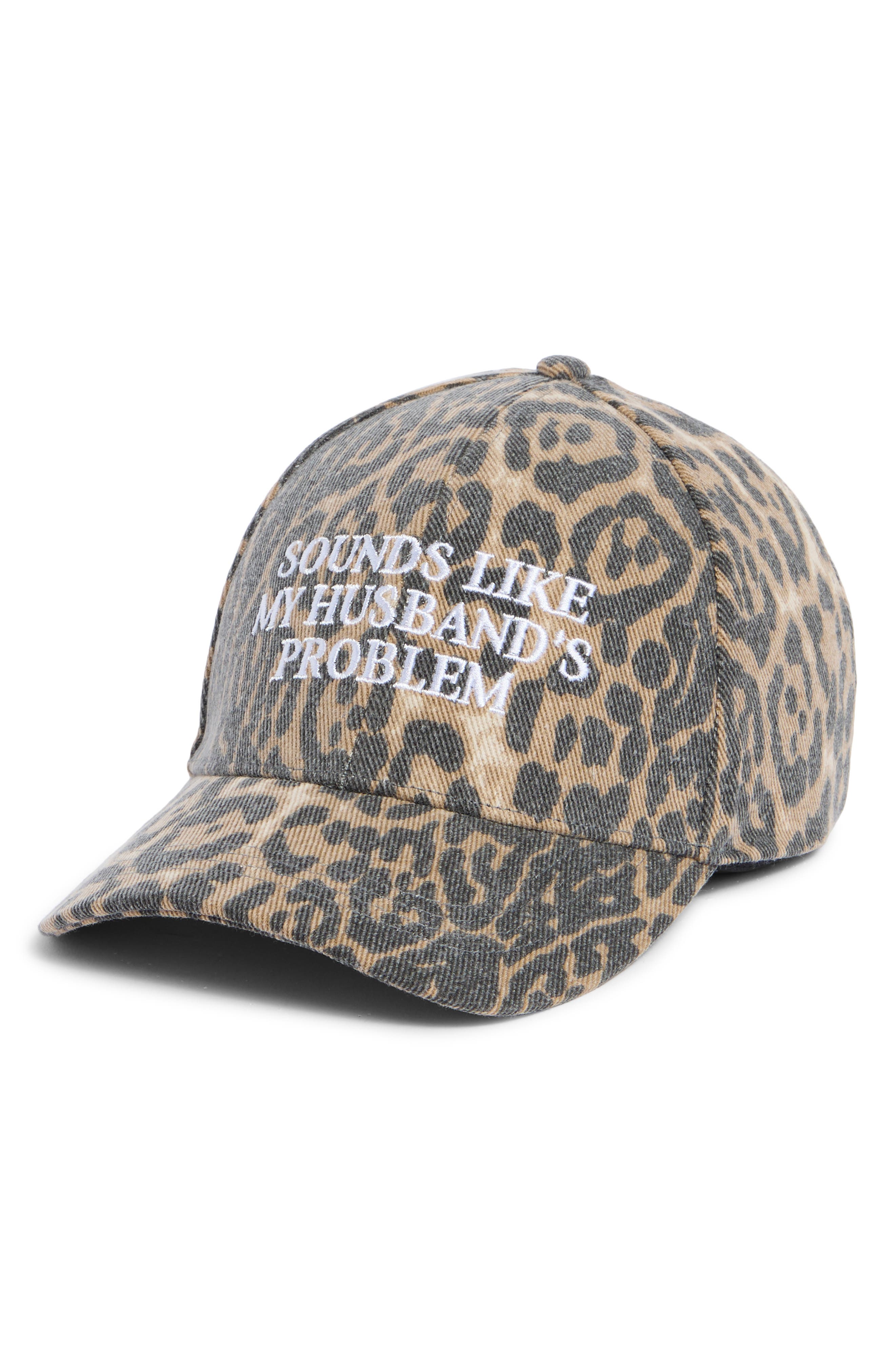 Sounds Like My Husband's Problem Snapback Cap