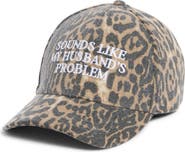 David & Young Sounds Like My Husband's Problem Snapback Cap