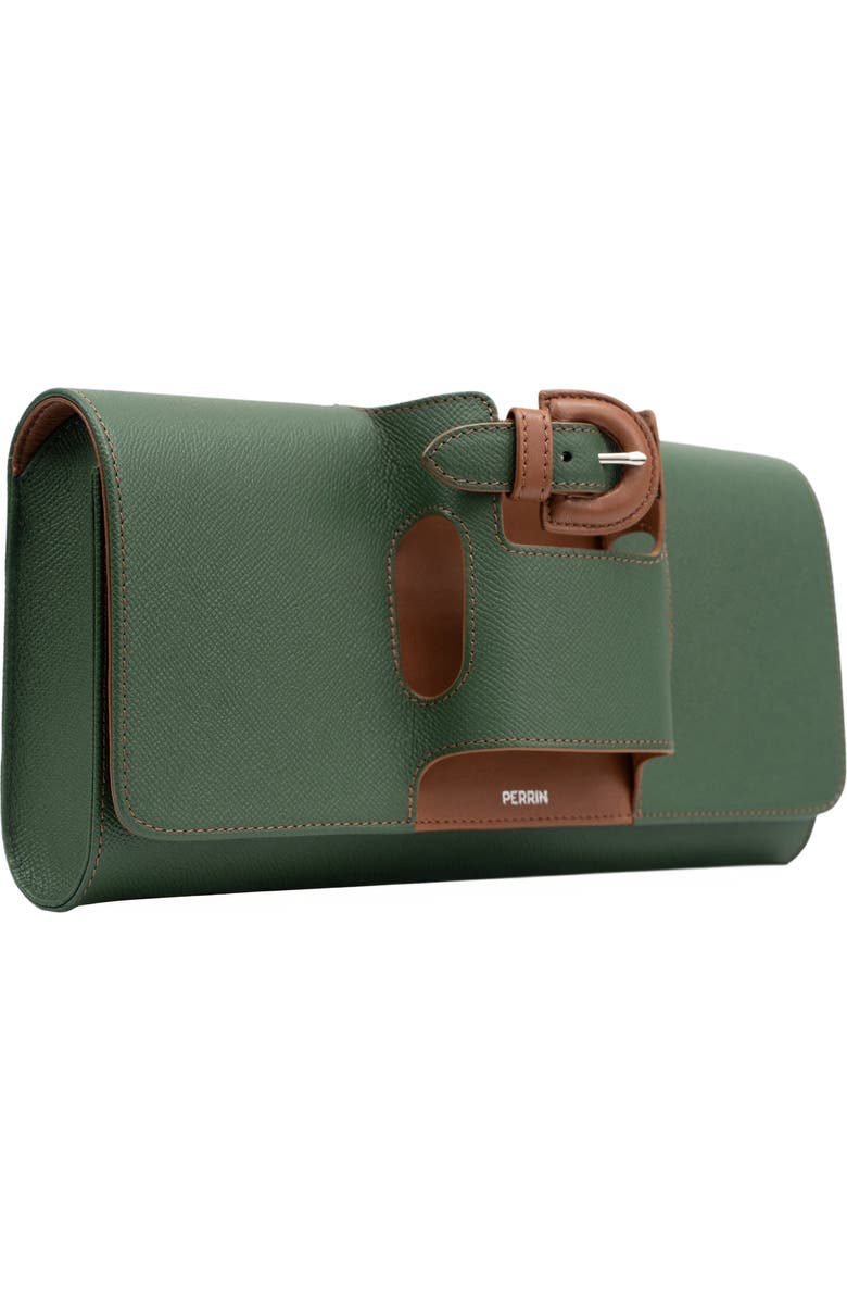 PERRIN PARIS La Parisienne Clutch, Alternate, color, Pine/Auburn