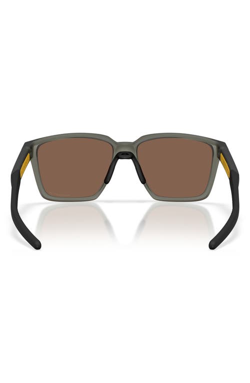 Oakley 57mm Polarized Rectangular Sunglasses