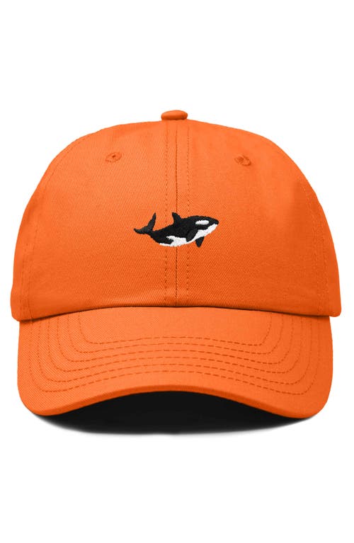 DALIX DALIX KILLER WHALE EMBROIDERED DAD HAT 