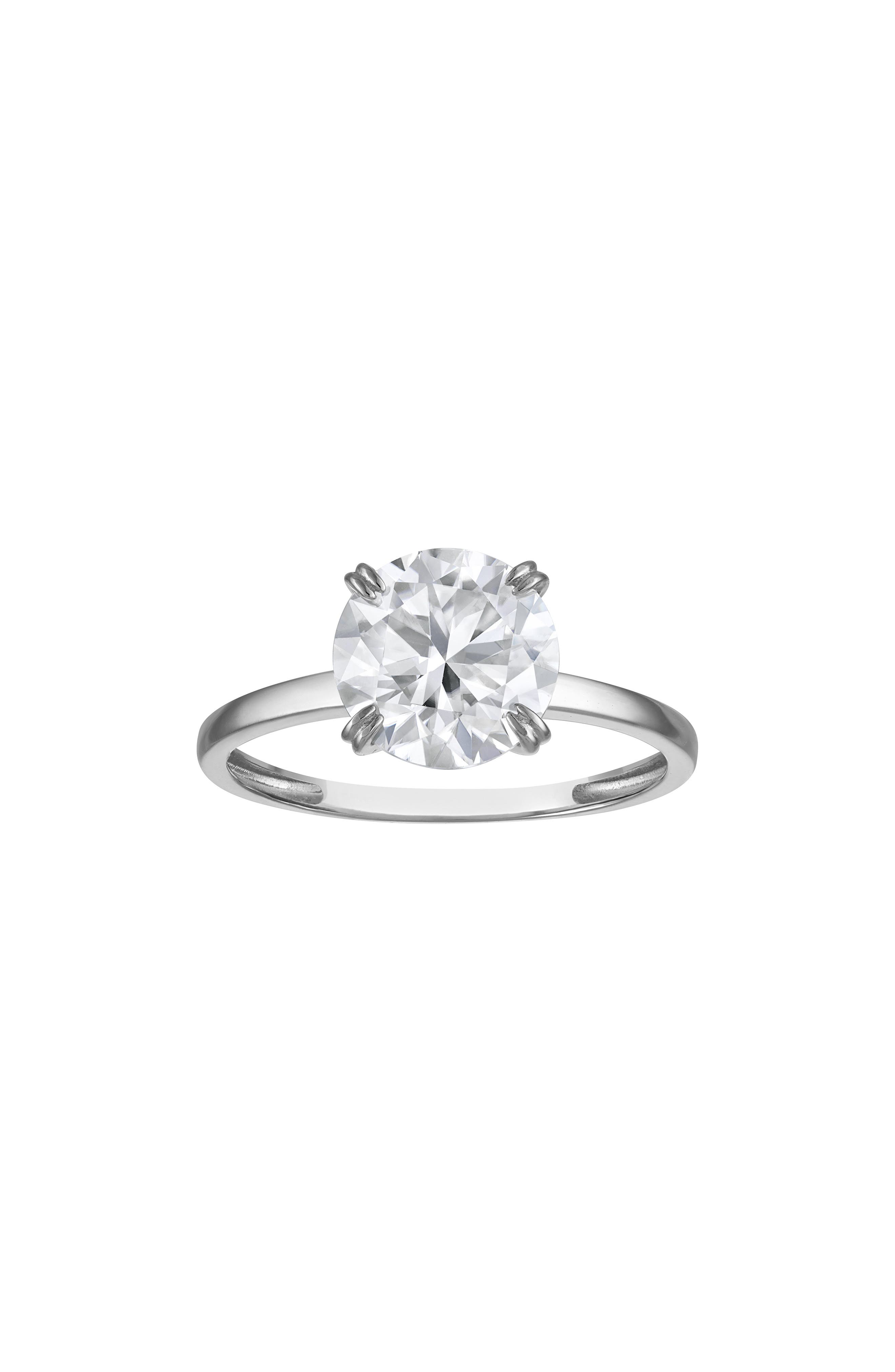 FZN Lab Grown Moissanite Solitaire Ring (Women) | Nordstromrack