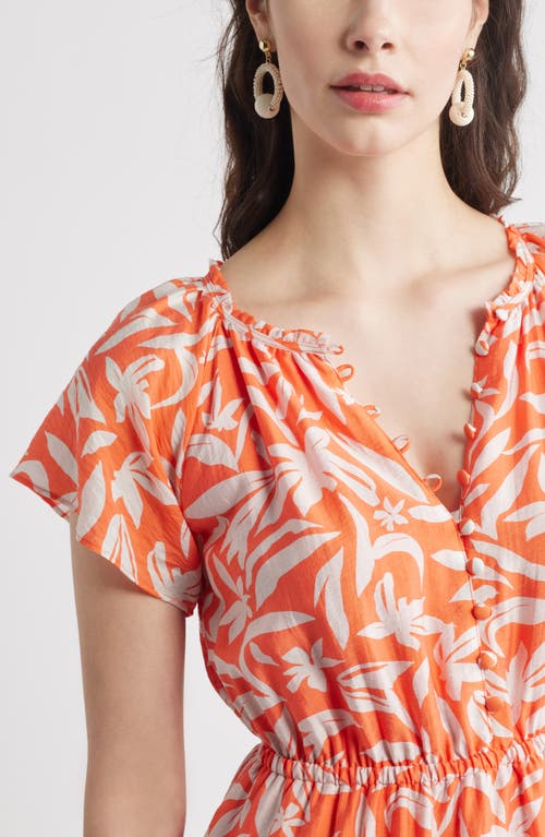 Caslonr Caslon(r) Front Button Midi Dress