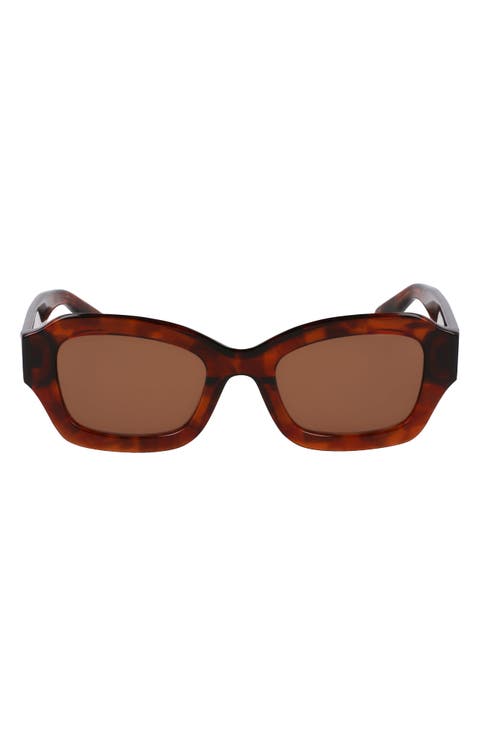Heritage 50mm Cat Eye Sunglasses