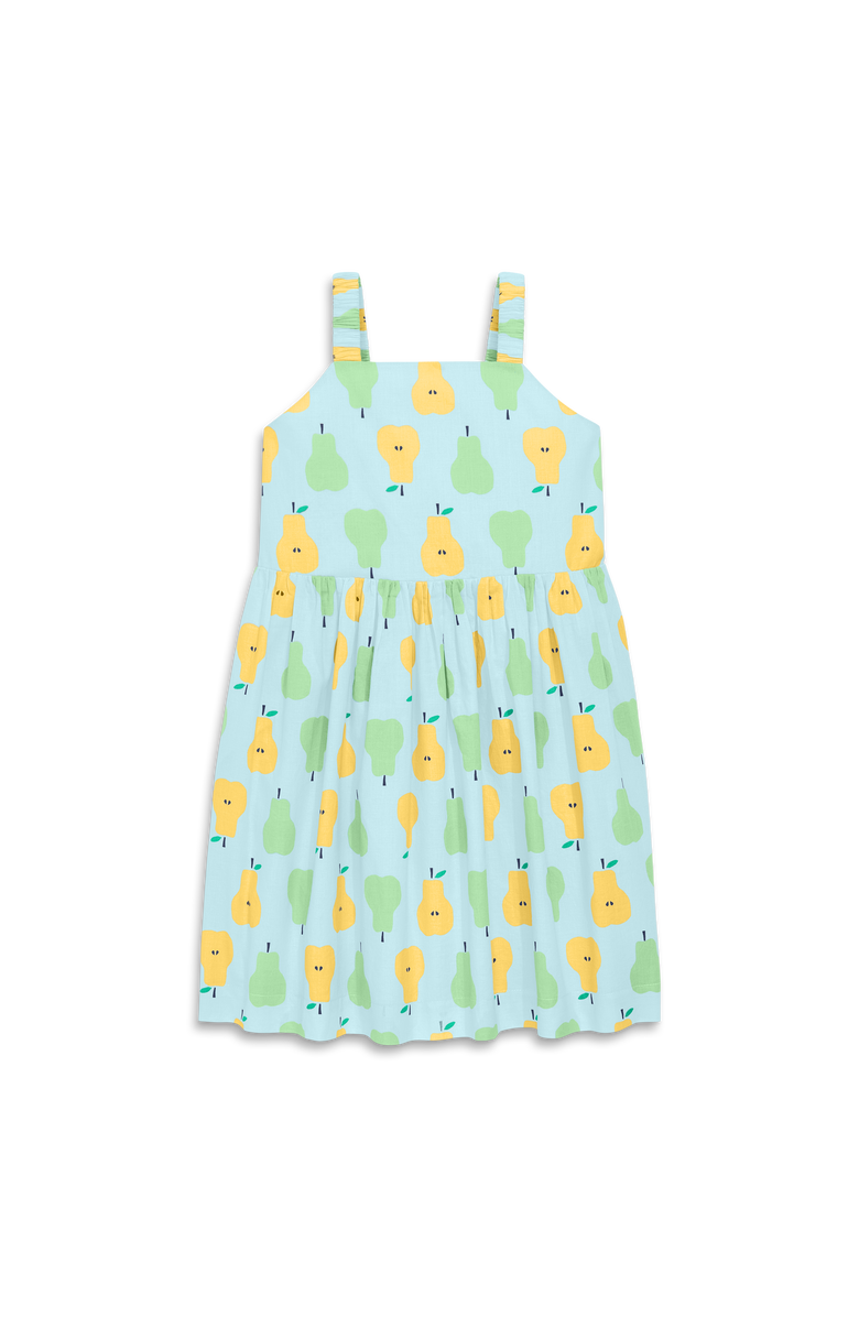 Primary Kids Woven Tank Sundress In Cutout Pears, Main, color, Saltwater Pears