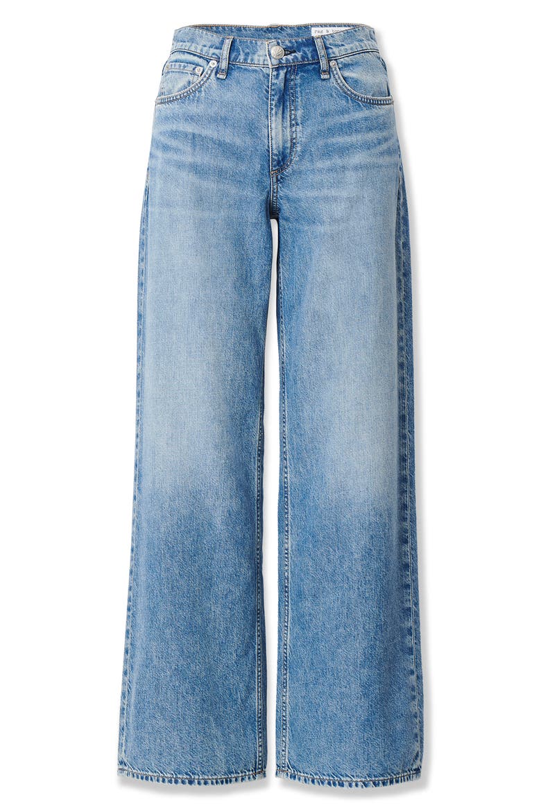 Flexi Andi High Waist Wide Leg Jeans, Alternate, color, LYON