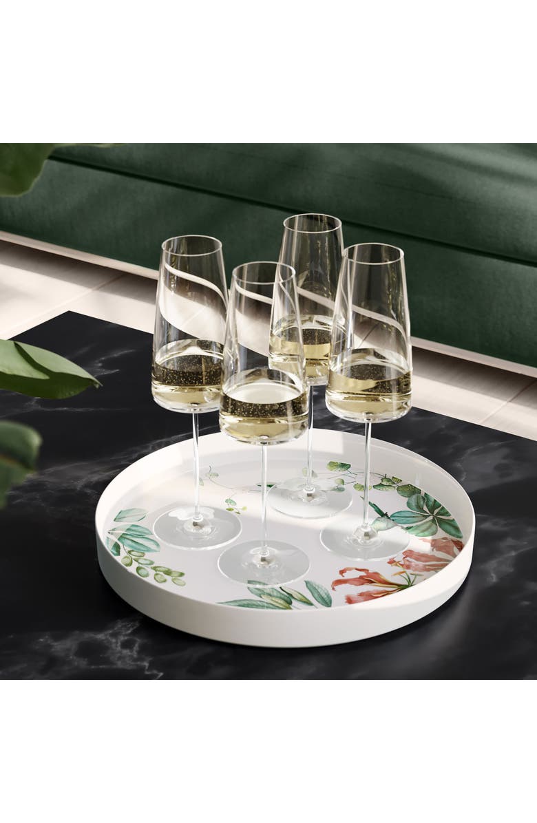 Villeroy & Boch MetroChic Flute Pair, Alternate, color, Clear