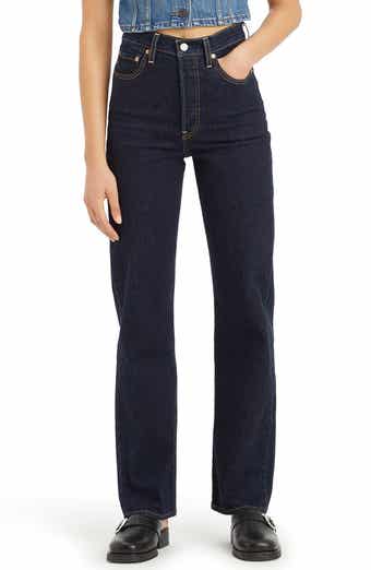 Levi's Ribcage High Waist Straight Leg Jeans