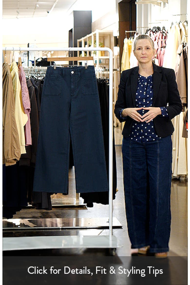 Anessa High Waist Ankle Wide Leg Pants video