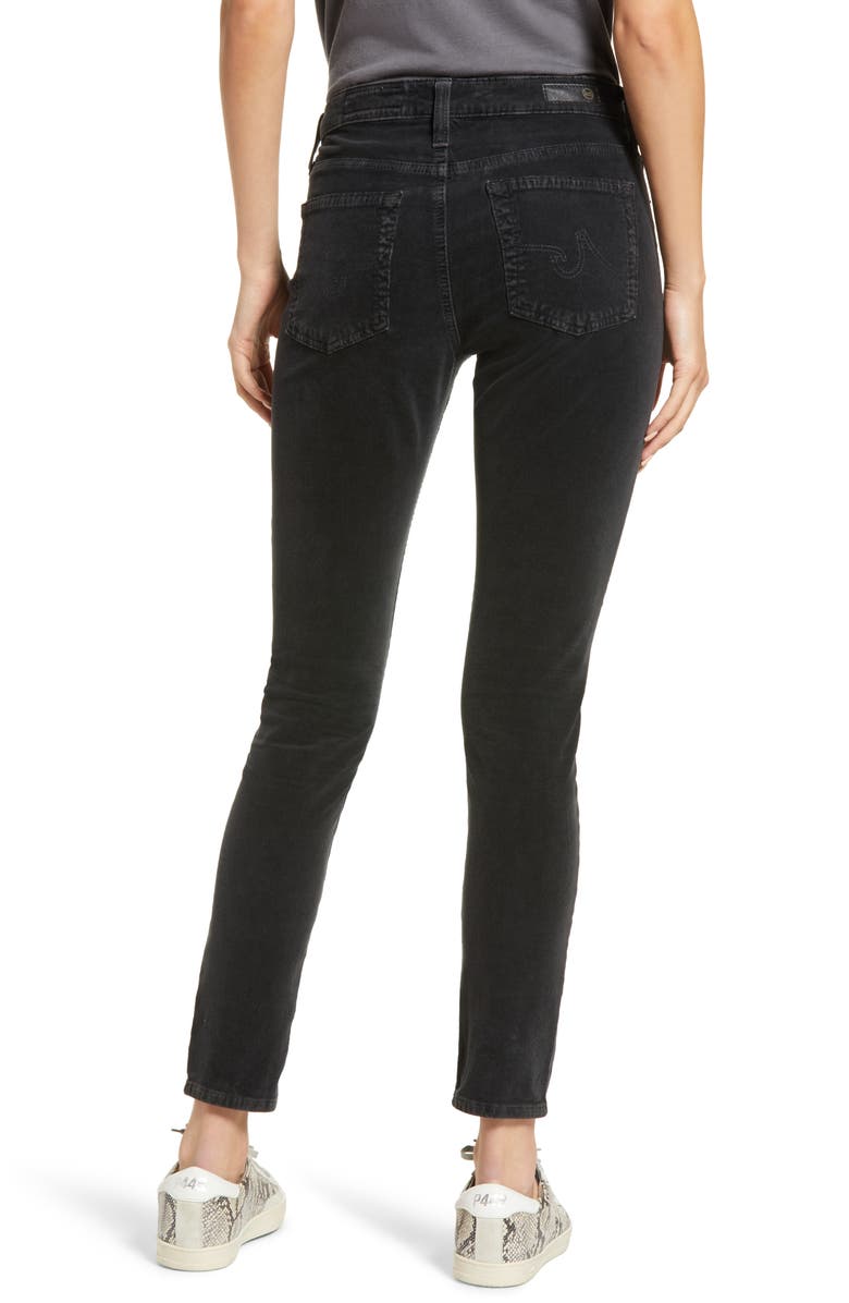 AG Farrah Skinny Ankle Jeans, Alternate, color, 1 Year Sulfur B