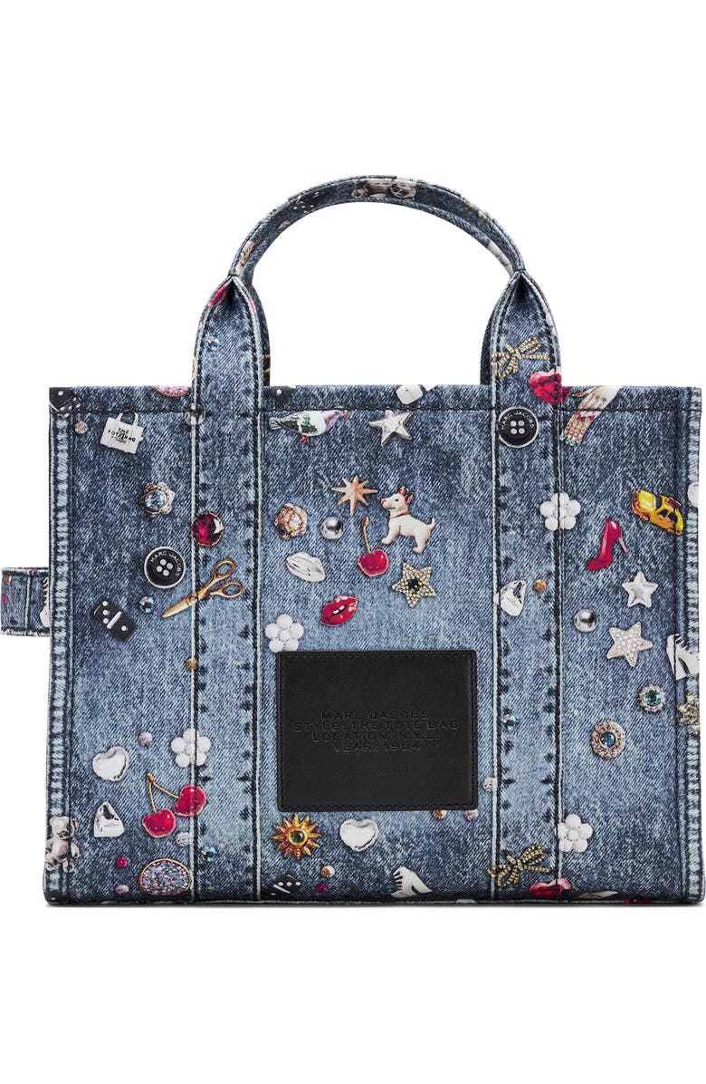 Marc Jacobs THE MEDIUM TOTE, Alternate, color, Medium Wash Multi