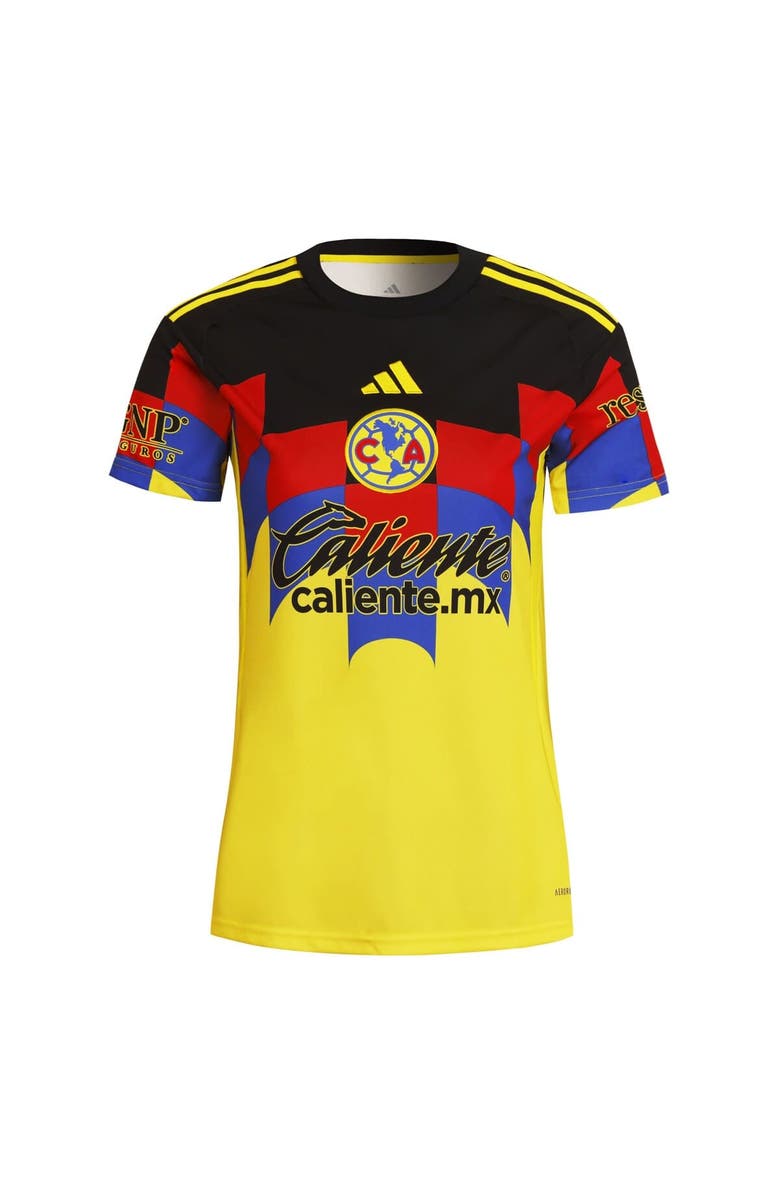 adidas Women's adidas Yellow Club America 2025/26 Home Replica Jersey, Alternate, color, Yellow