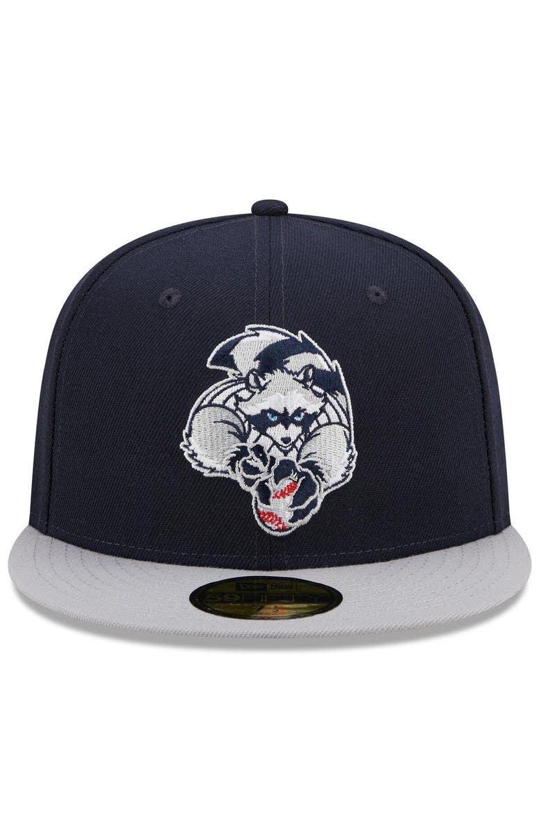 New Era Men's New Era Navy/Gray Hudson Valley Renegades Marvel x Minor League 59FIFTY Fitted Hat, Alternate, color, 