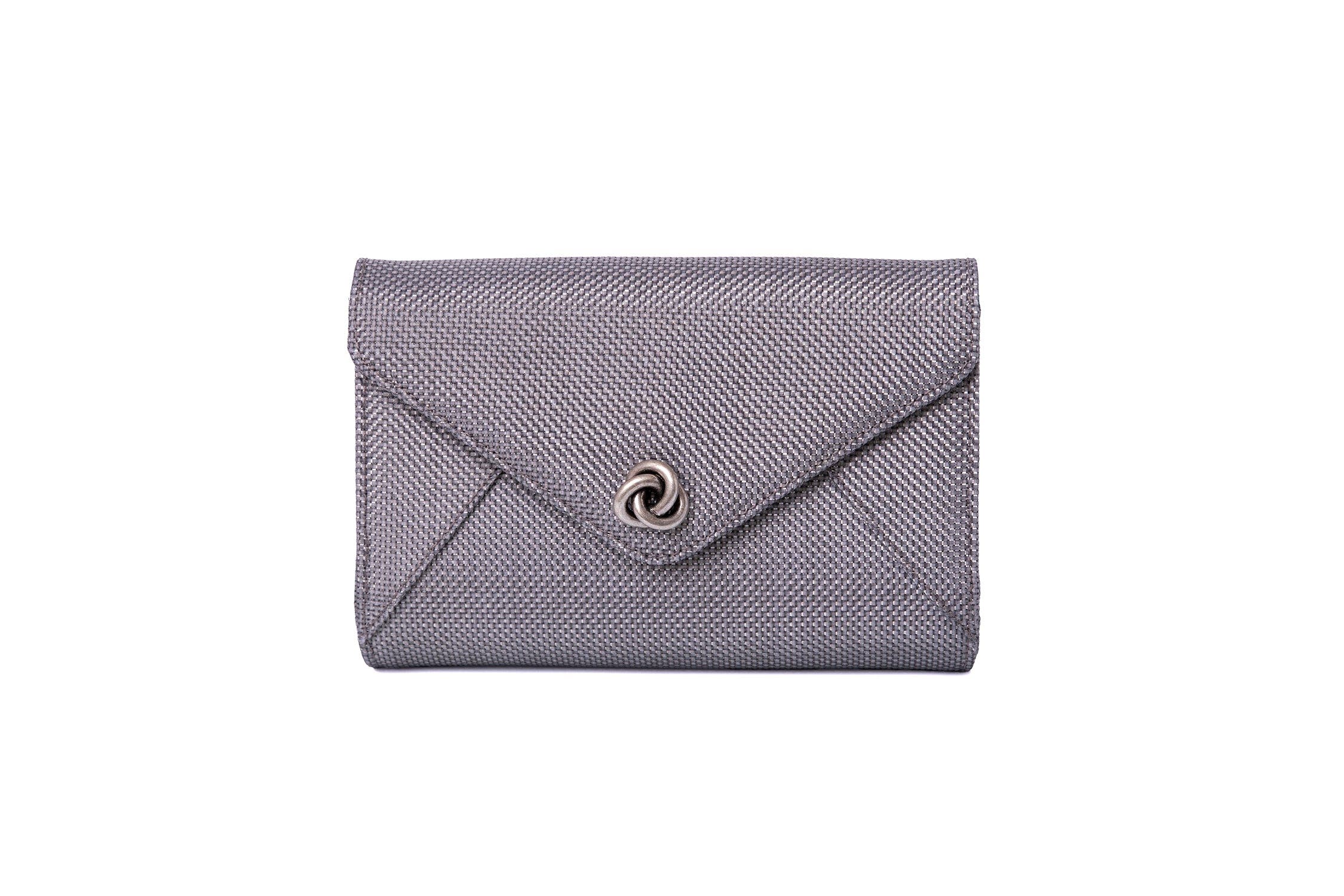 Michelle Wilhite The Mini Frieda Clutch, Main, color, Gunmetal